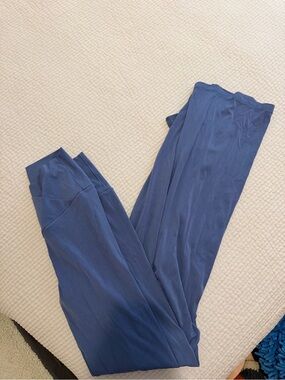 Blue Women's Wide-Leg Pants